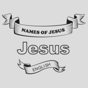 Name of Jesus is English Design