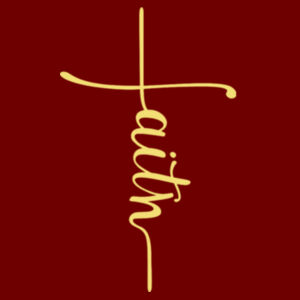 The Cross as Faith in Gold Design