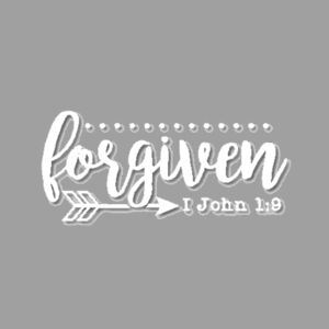 1 John 1:9 Forgiven Design
