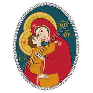 Mother of God Icon Design