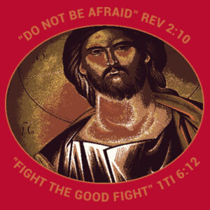 Pantocrator Do not be afraid, Fight the good fight Design