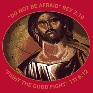 Pantocrator Do not be afraid, Fight the good fight 2 Design