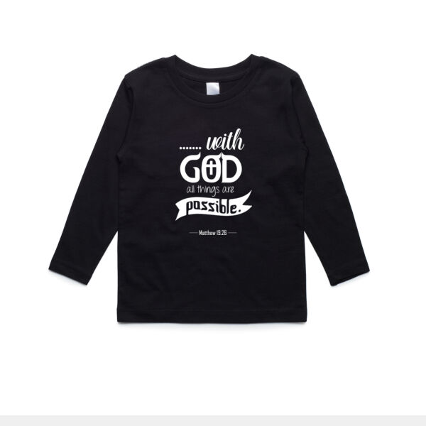 Matthew 19:26 with God all things are possible. Matthew 19:26 with God all things are possible. Thumbnail