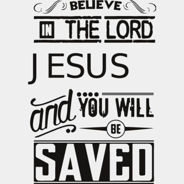 Acts 16:31 Believe and you will be saved Thumbnail