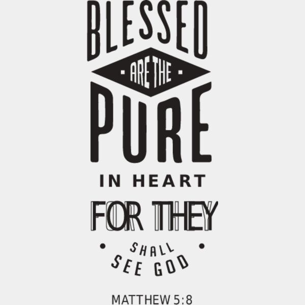 Matthew 5:8 Blessed are the pure in heart: for they shall see God Thumbnail