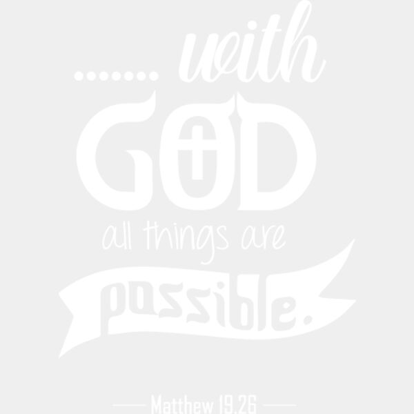 Matthew 19:26 with God all things are possible. Thumbnail