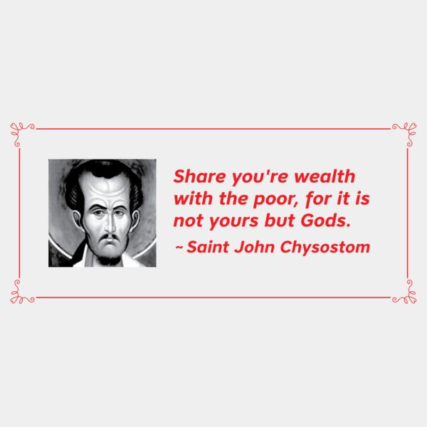Share your wealth St John Chrys Thumbnail