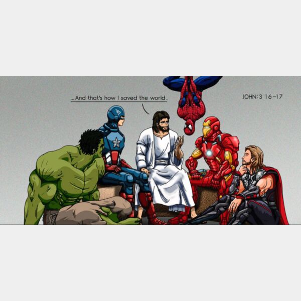 Jesus & Superheroes - How I saved the world  Thumbnail