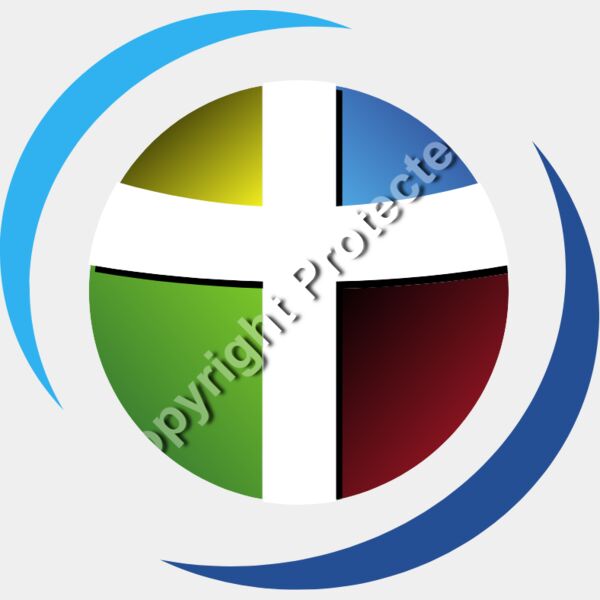 Cross Circle many Colors Thumbnail