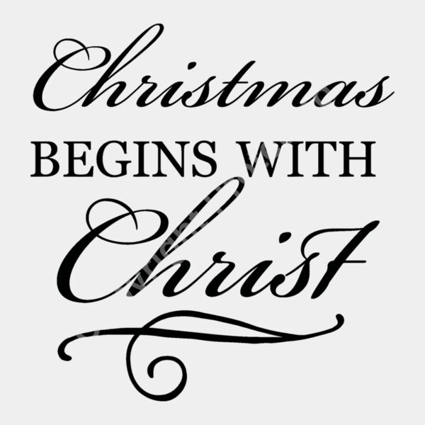 Christmas begins with Christ Thumbnail