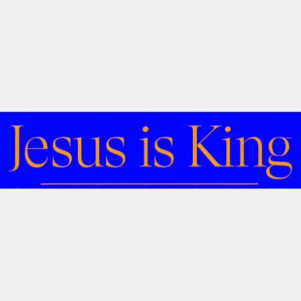 Jesus is King Thumbnail